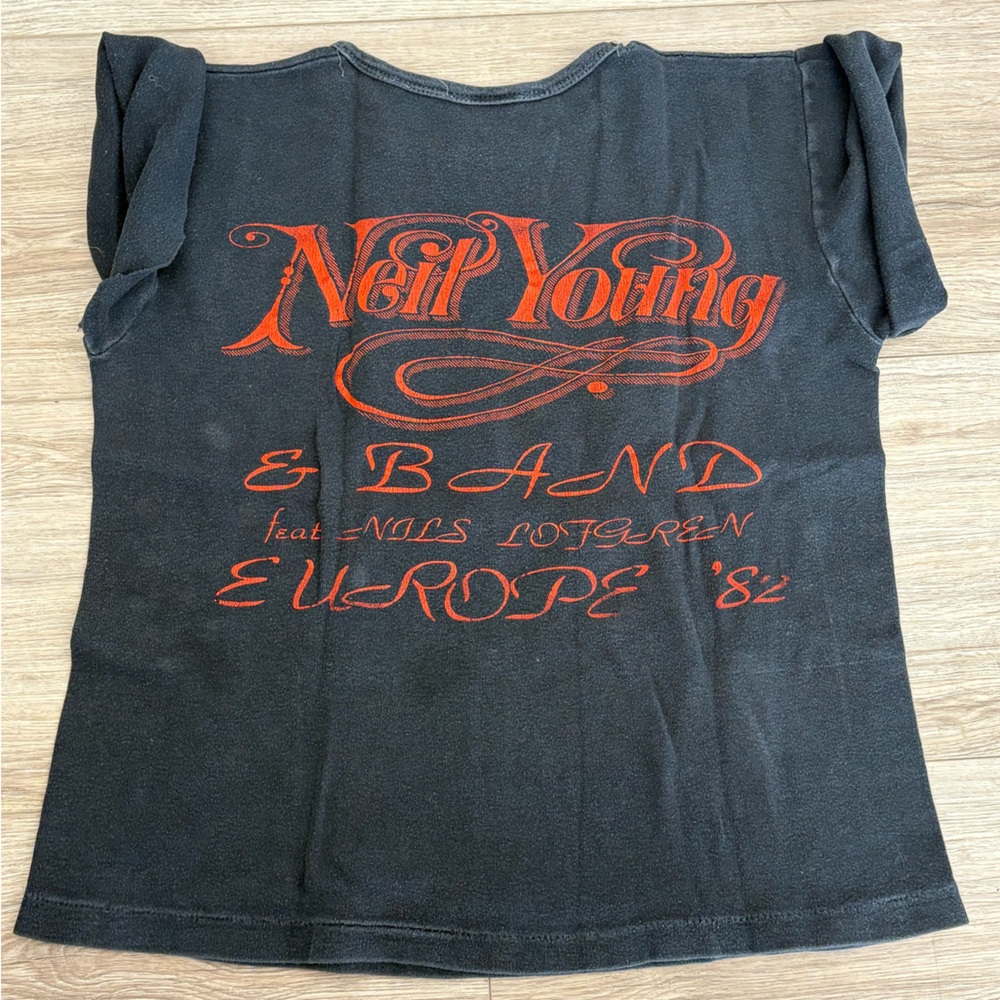 Vintage Rare Neil Young Band Tee - Picture 2 of 2